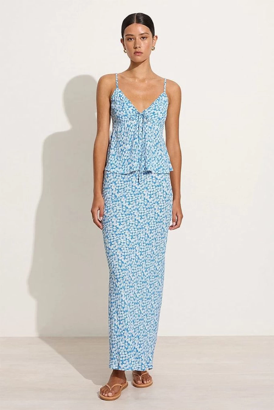 Faithfull The Brand Amaury Floral Camisole Top - Women's Boho Blouse, Final Sale